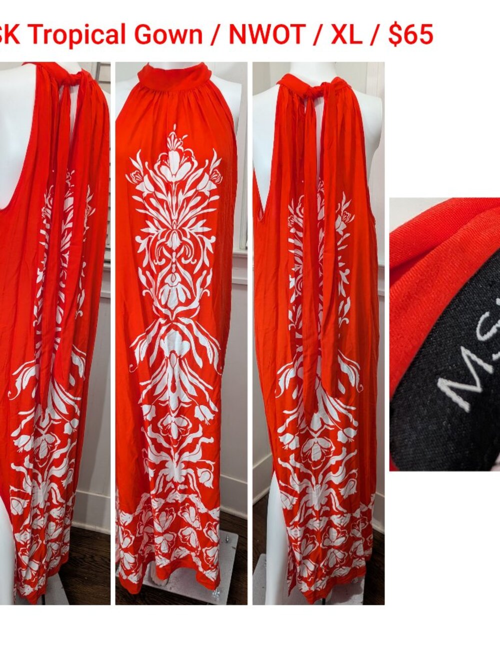 MSK Tropical Dress